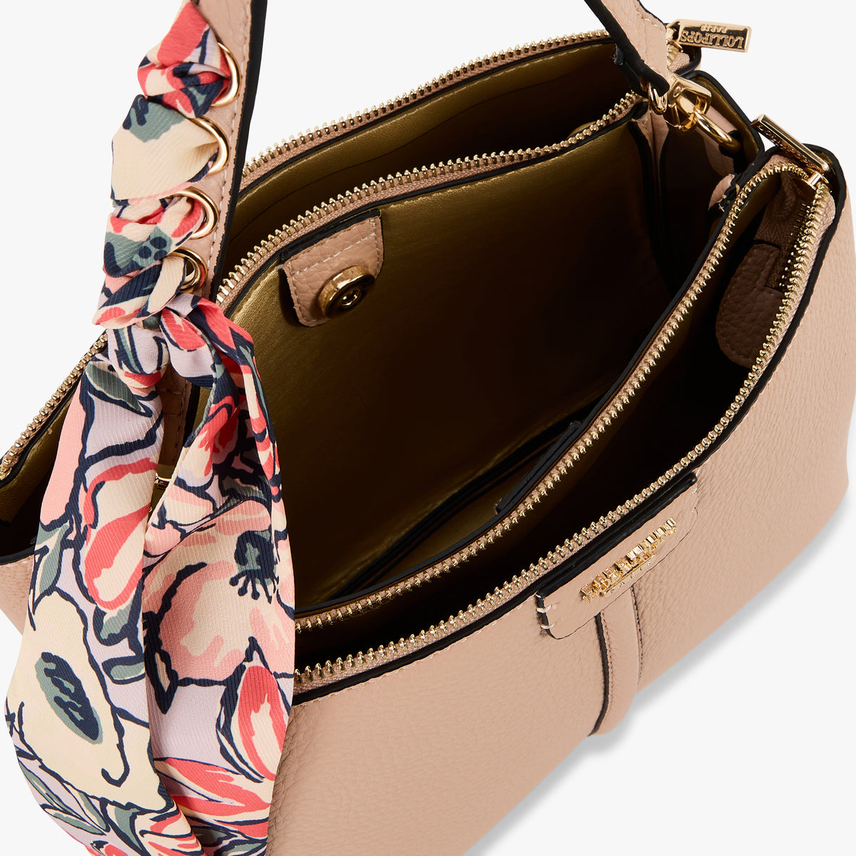 Grand sac multi poches nude Priska