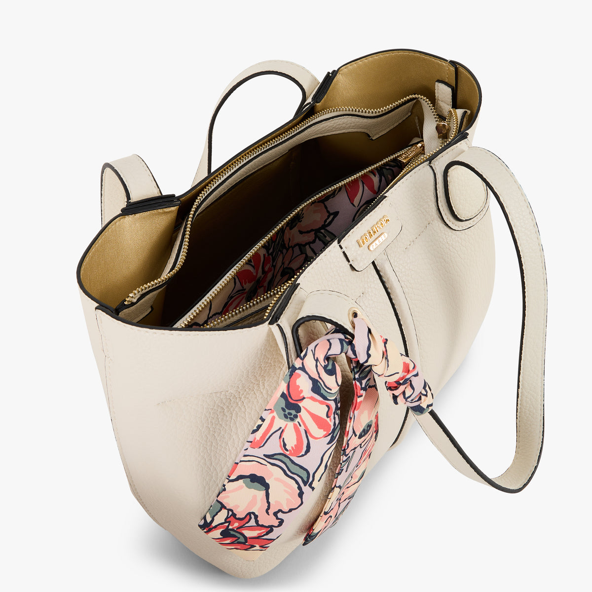 Grand sac shopper blanc Priska