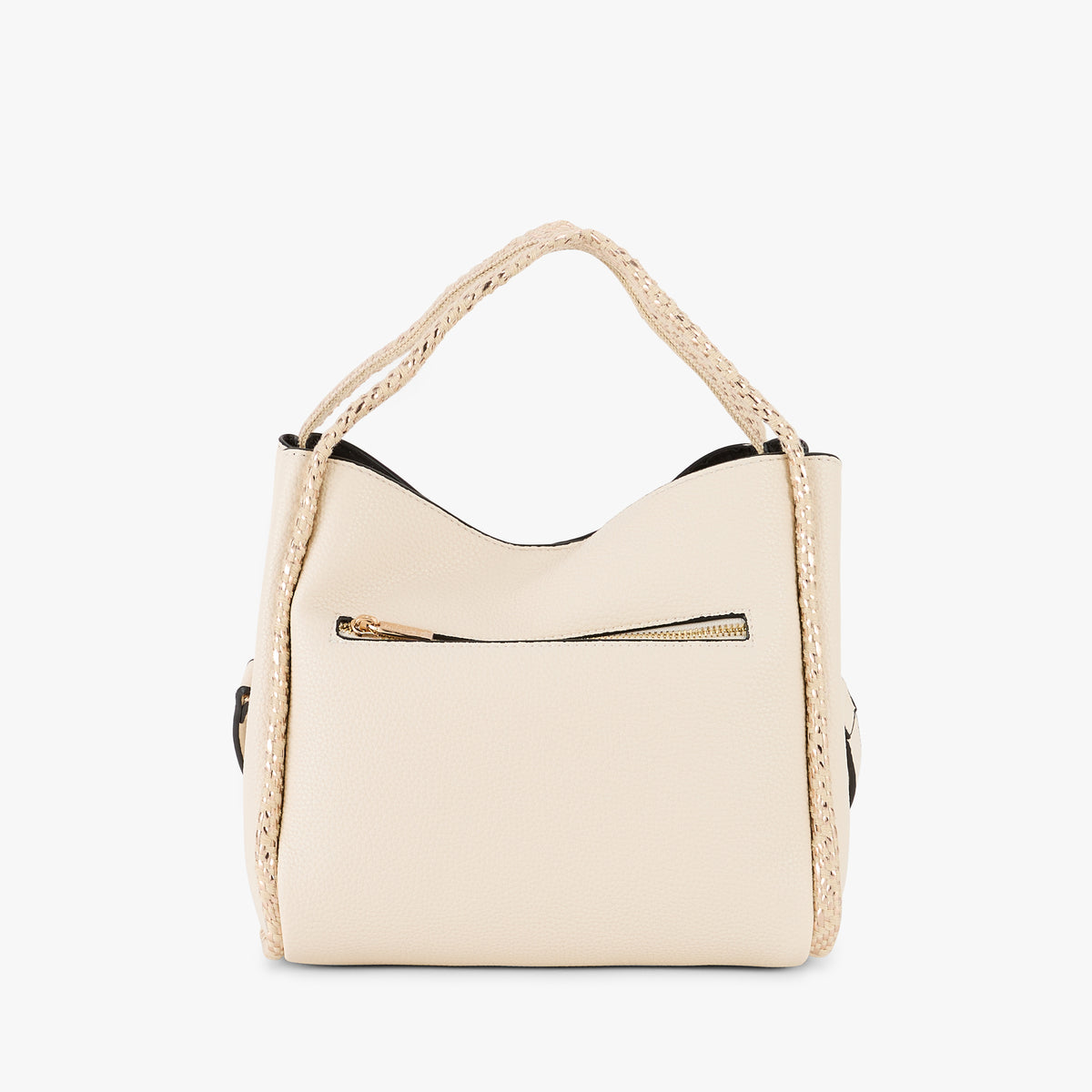 Sac shopper blanc Pema