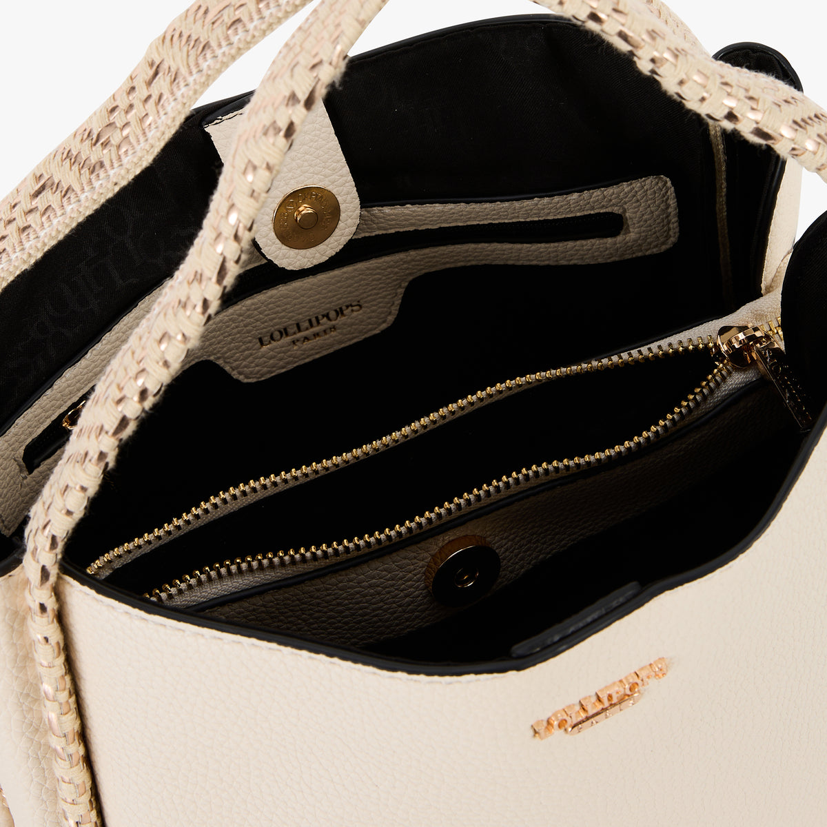 Sac shopper blanc Pema