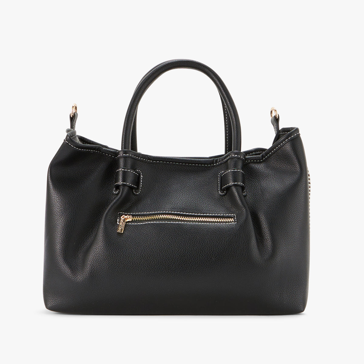 Grand sac shopper noir Petula