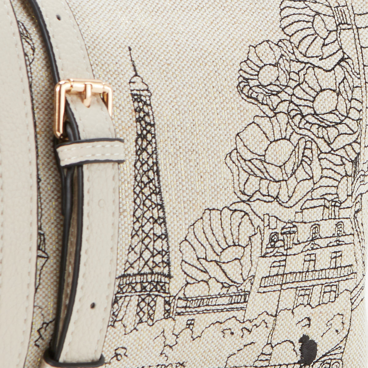 Sac multi poches blanc Pierette