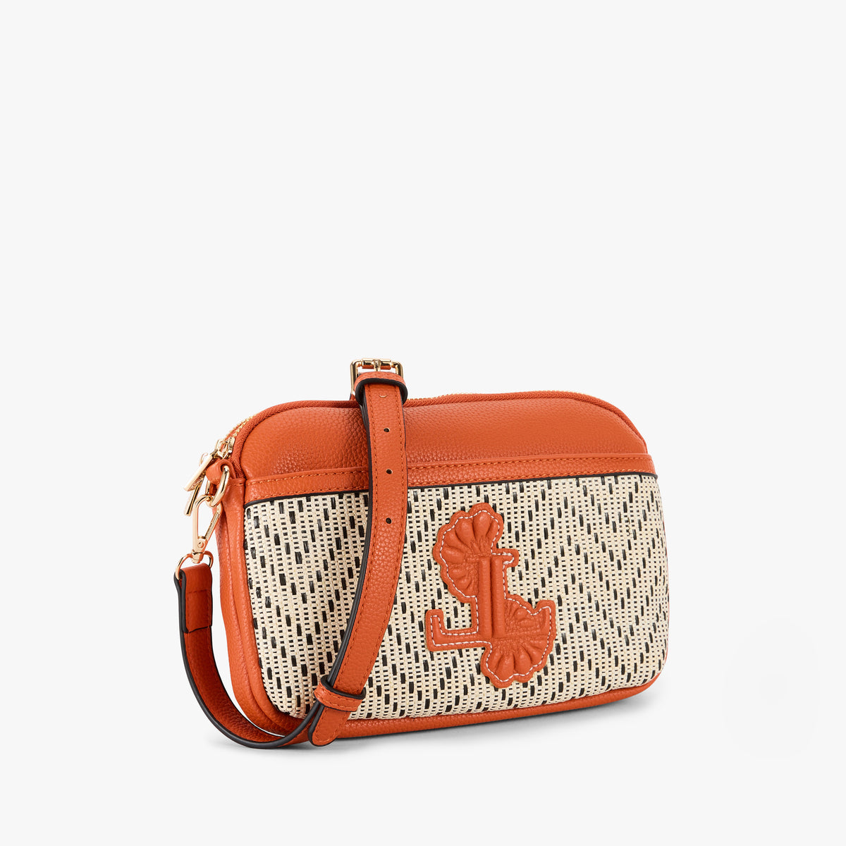 Sac multi poches orange Priscillia