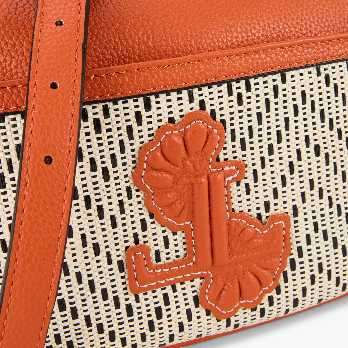 Sac multi poches orange Priscillia