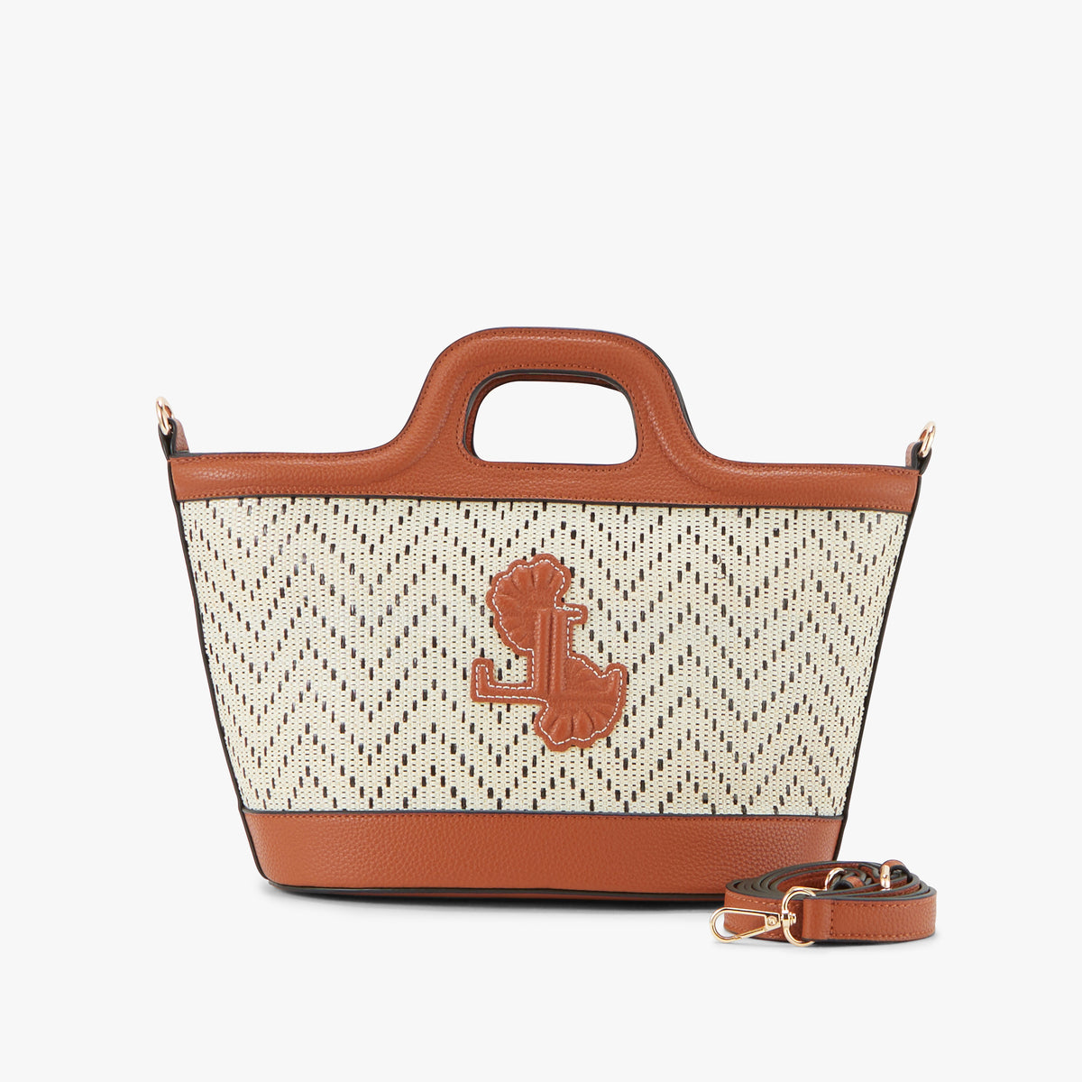 Sac shopper camel Priscillia