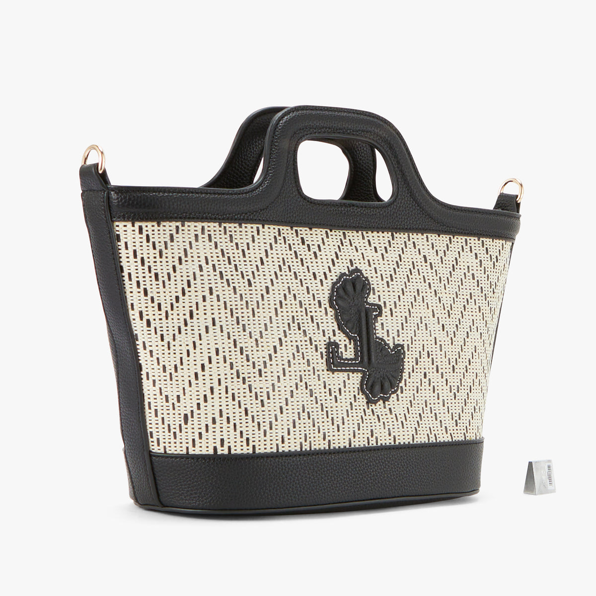 Sac shopper noir Priscillia