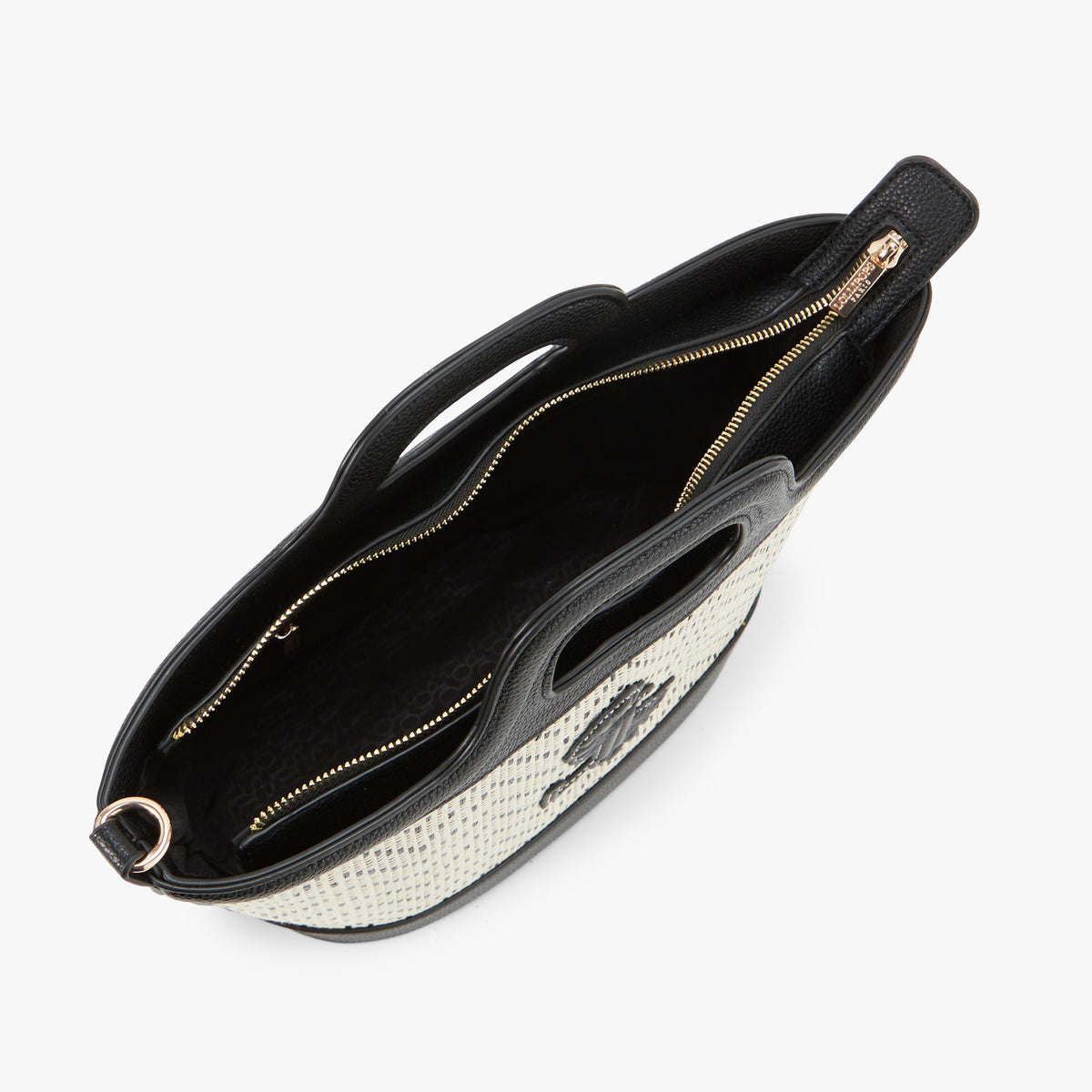 Sac shopper noir Priscillia