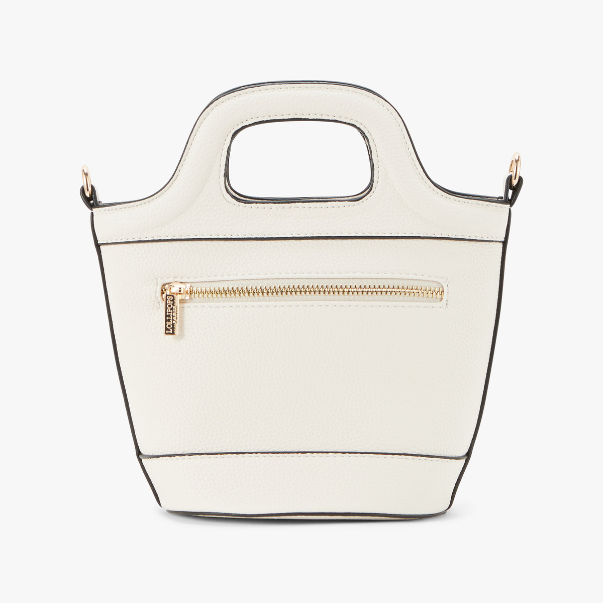 Petit sac shopper blanc Priscillia