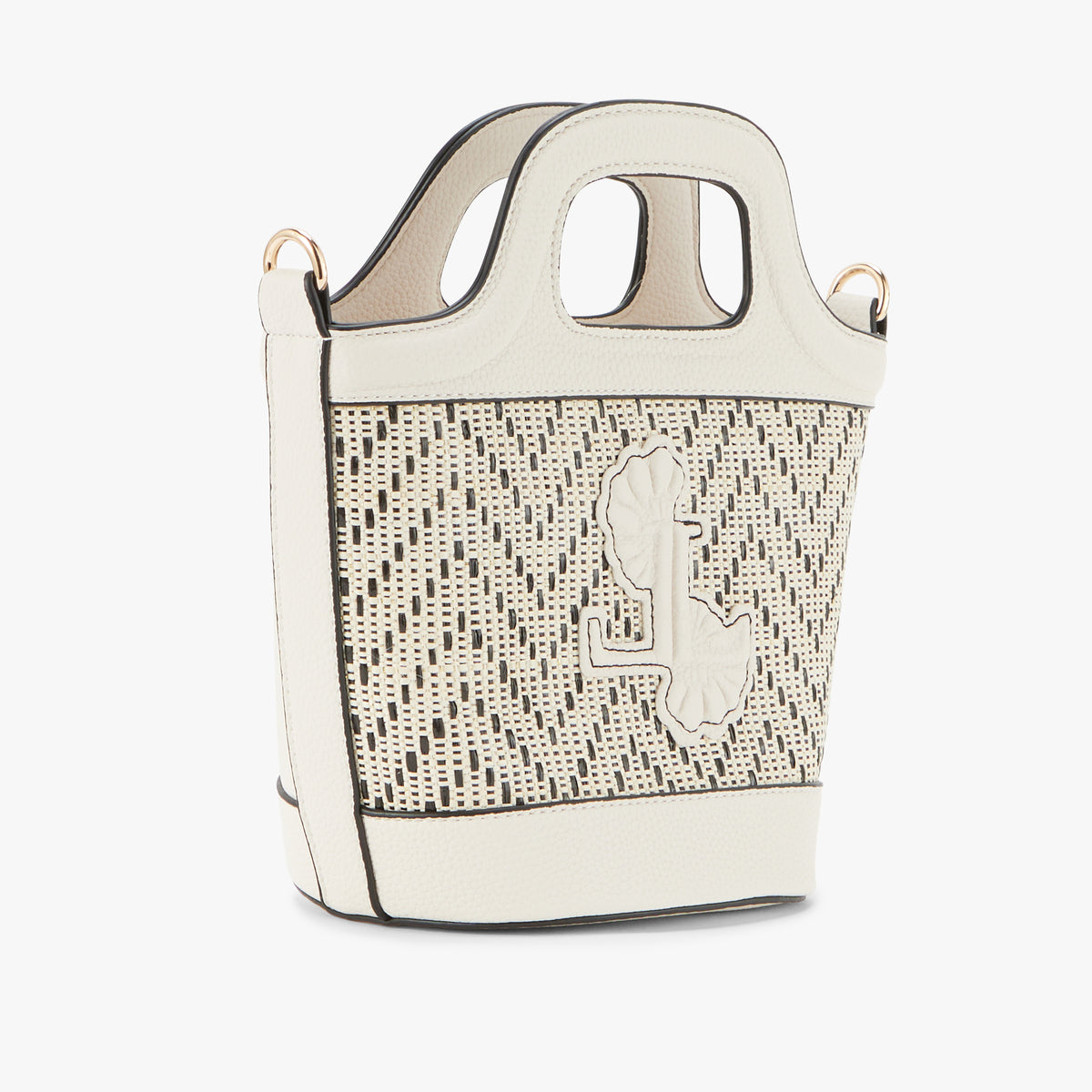 Petit sac shopper blanc Priscillia