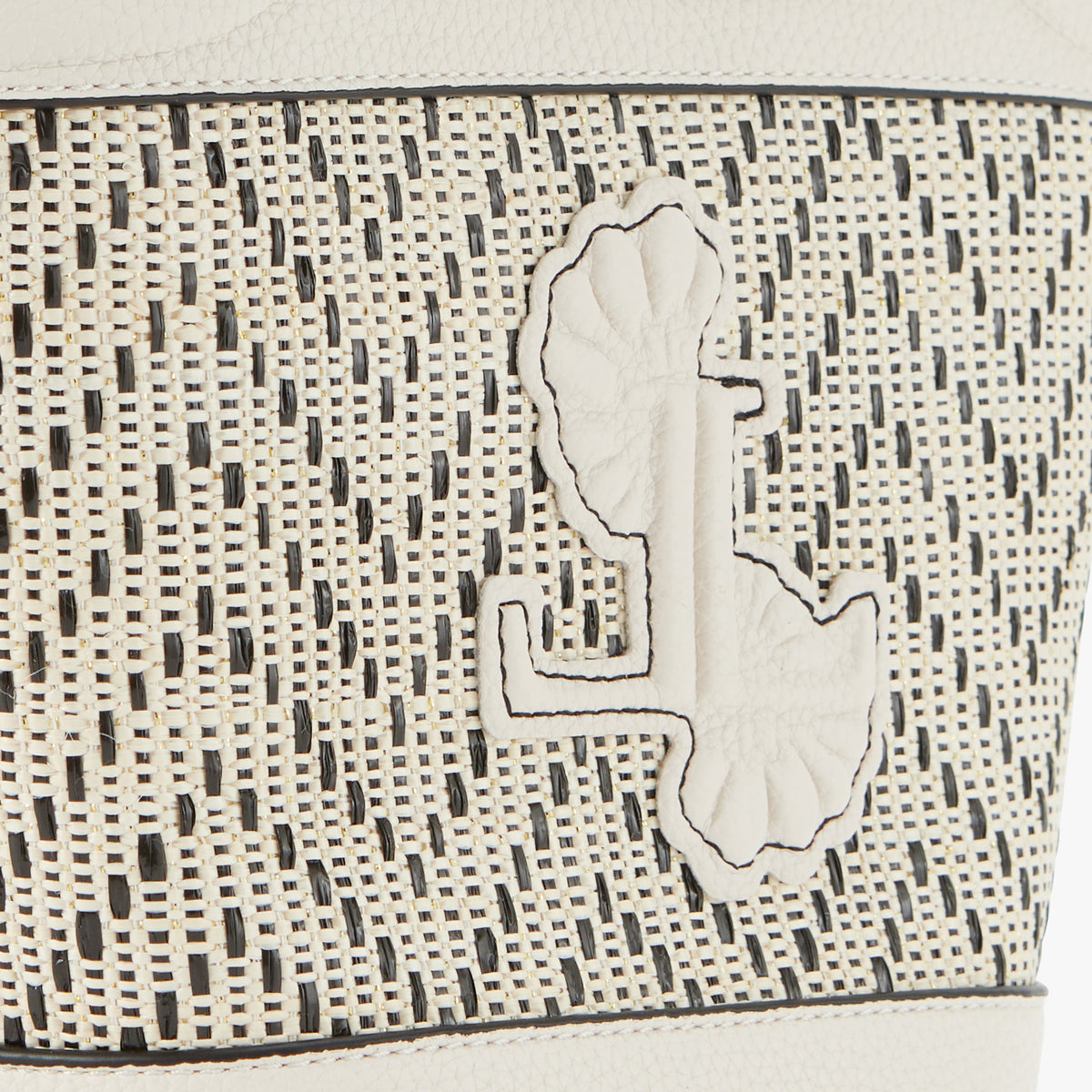 Petit sac shopper blanc Priscillia