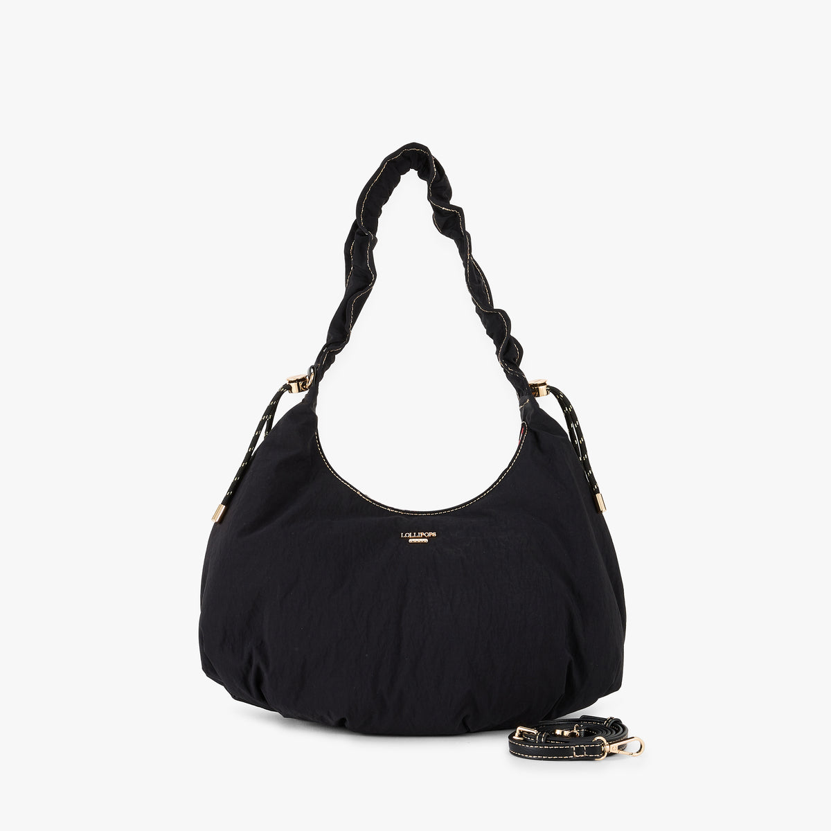 Sac hobo noir Pome