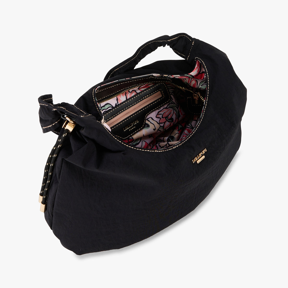 Sac hobo noir Pome