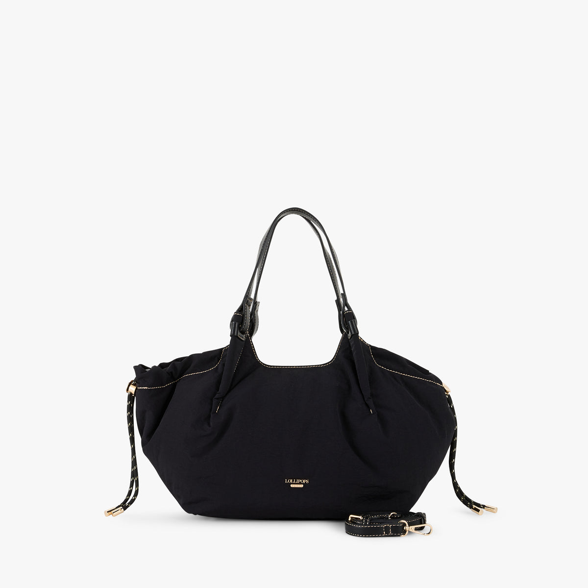 Sac shopper noir Pome