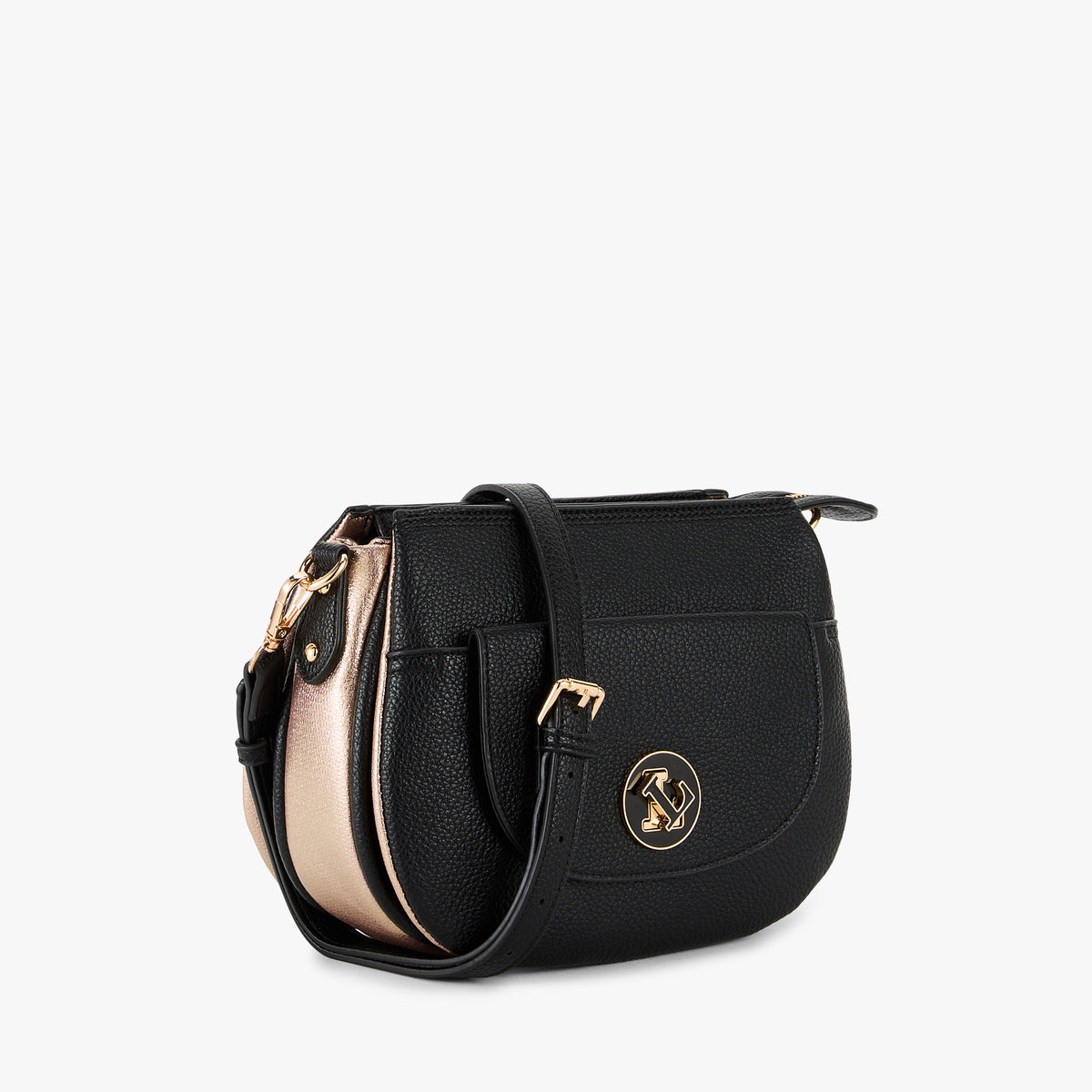 Sac multi poches noir Patsy
