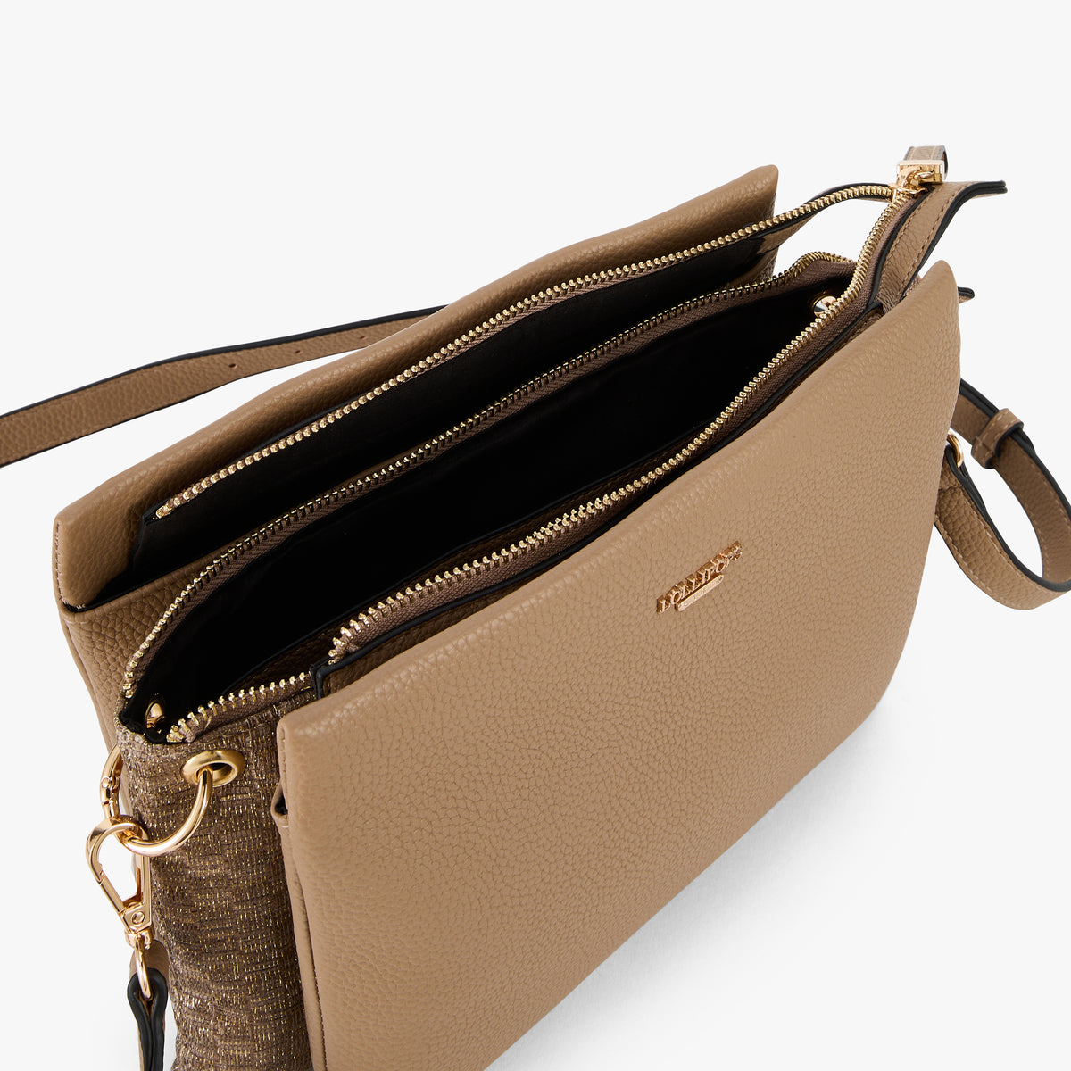 Sac multi poches taupe Phary