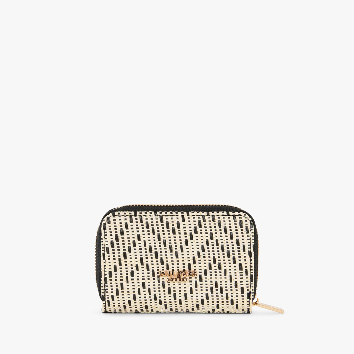 Petit portefeuille noir Priscillia