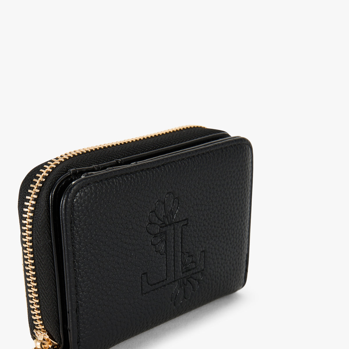 Petit portefeuille noir Priscillia