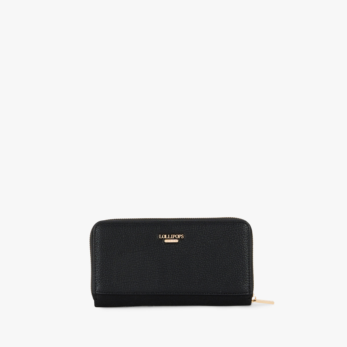 Grand portefeuille noir Pierette