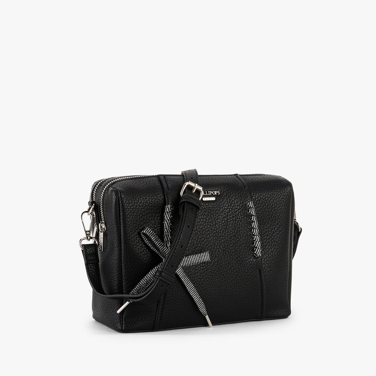 Sac porté épaule noir Pegguy