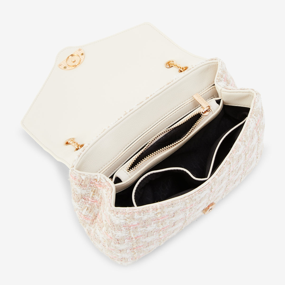 Sac porté épaule beige Paula