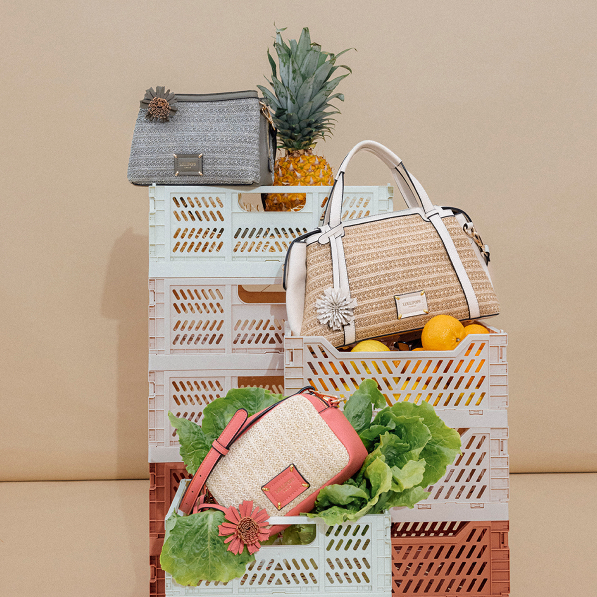 Sac bowling ivoire Palmira