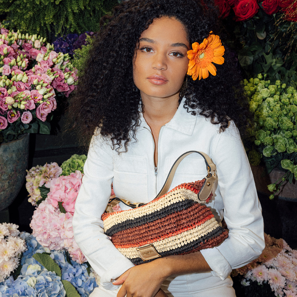 Sac hobo multicolore Preziosa