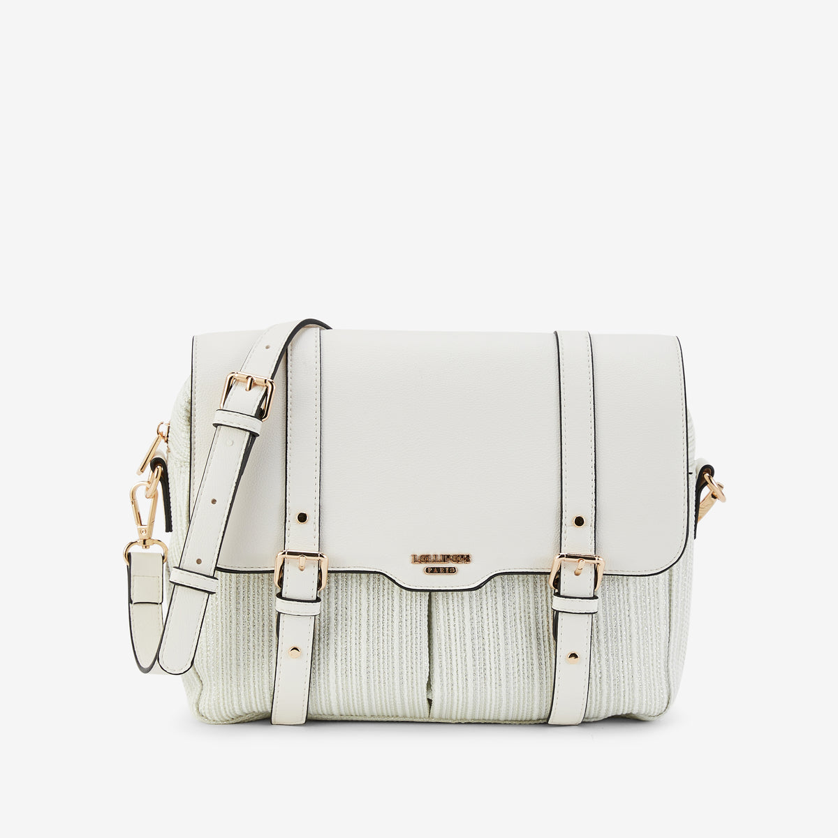 Sac porté épaule L blanc Pauline