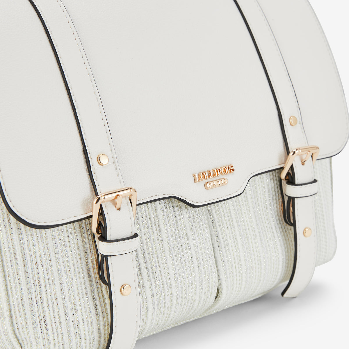 Sac porté épaule L blanc Pauline