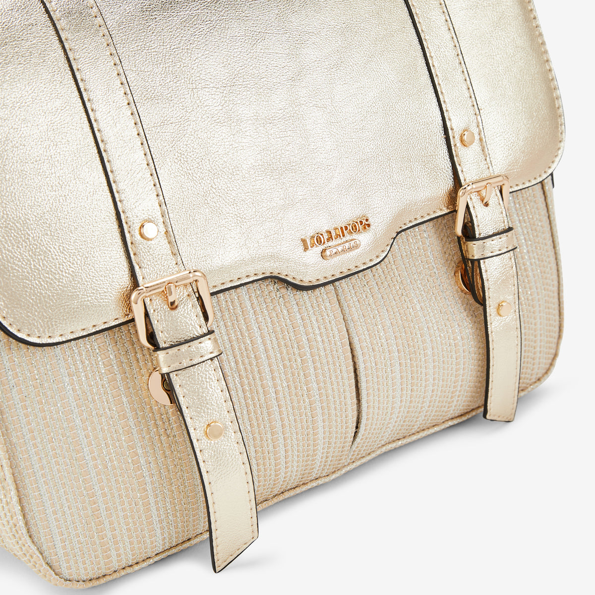 Sac porté épaule L doré Pauline