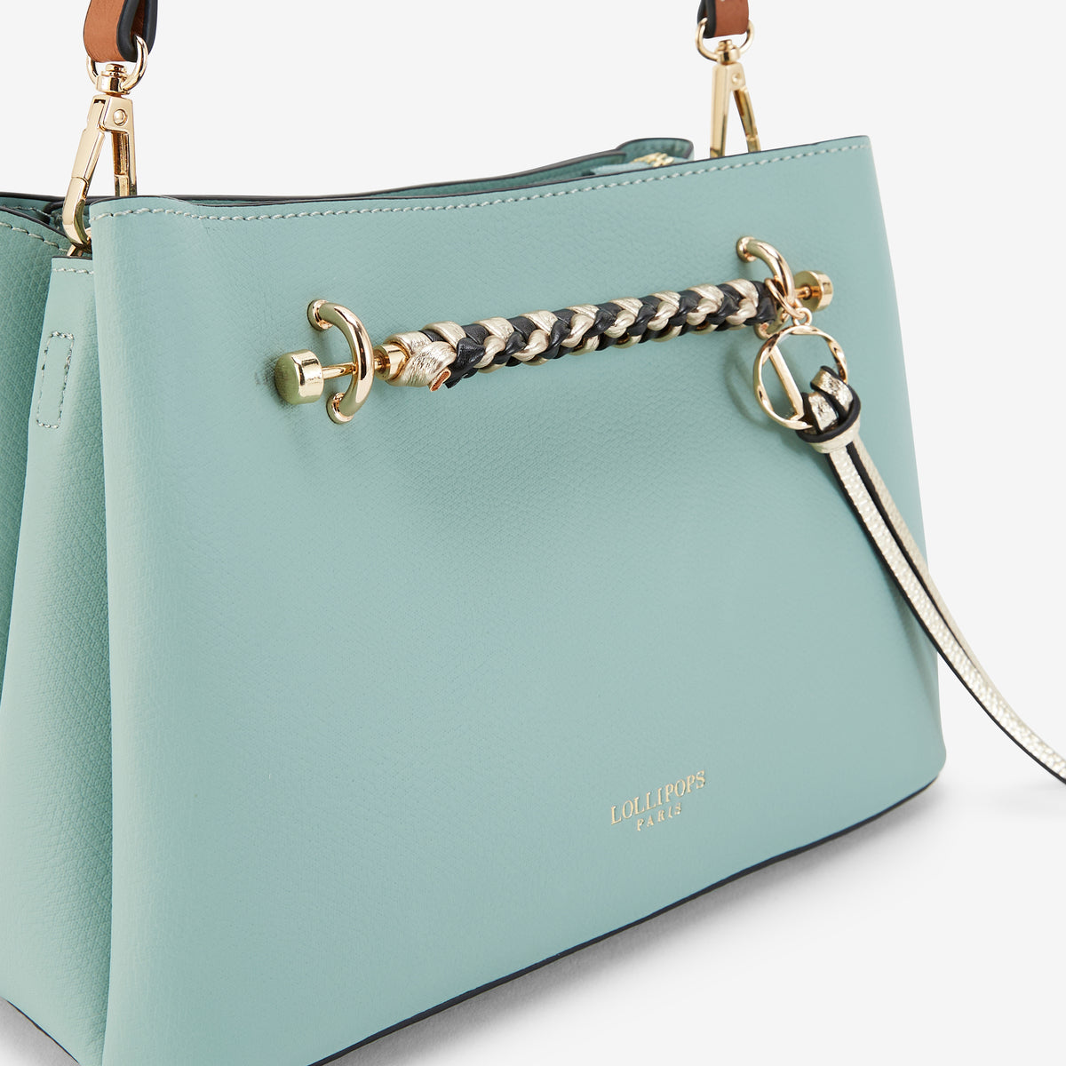 Sac porté épaule M vert aqua P-Kitami