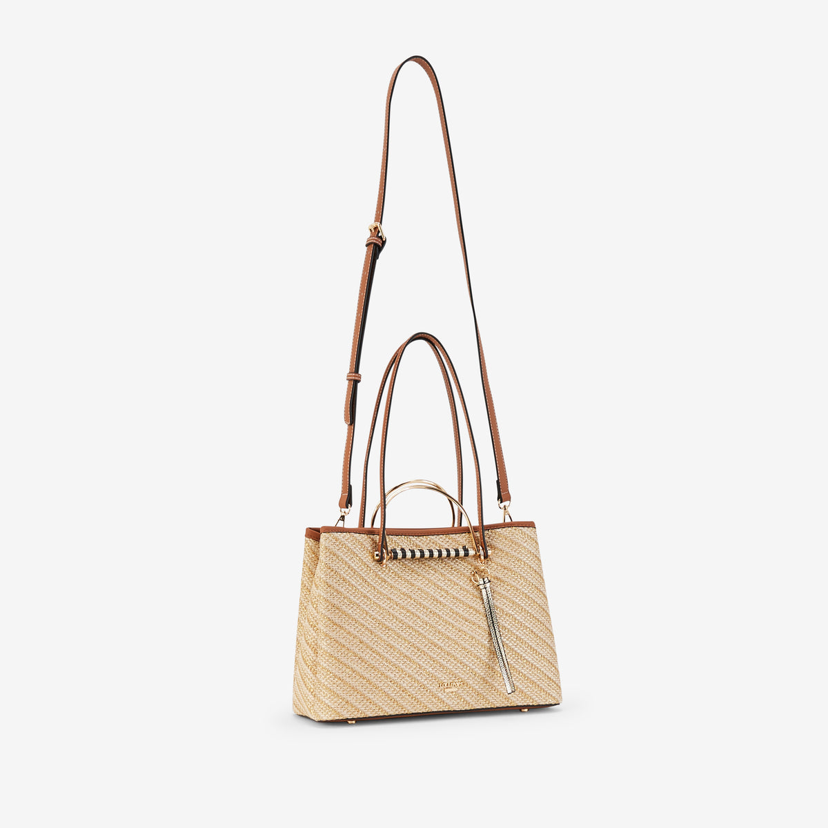 Sac shopper L doré P-Kitami