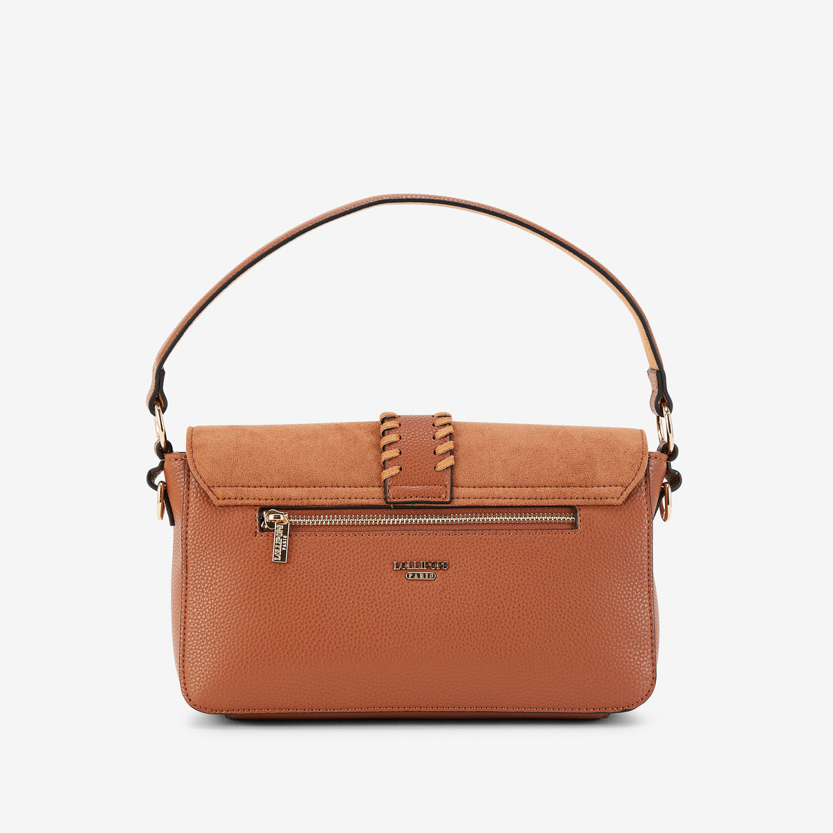 Sac porté épaule camel Phiby