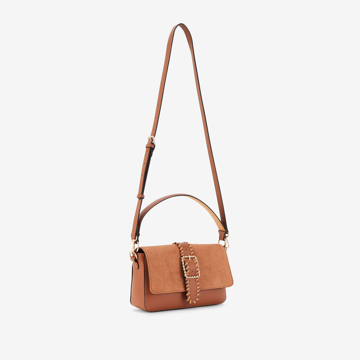 Sac porté épaule camel Phiby