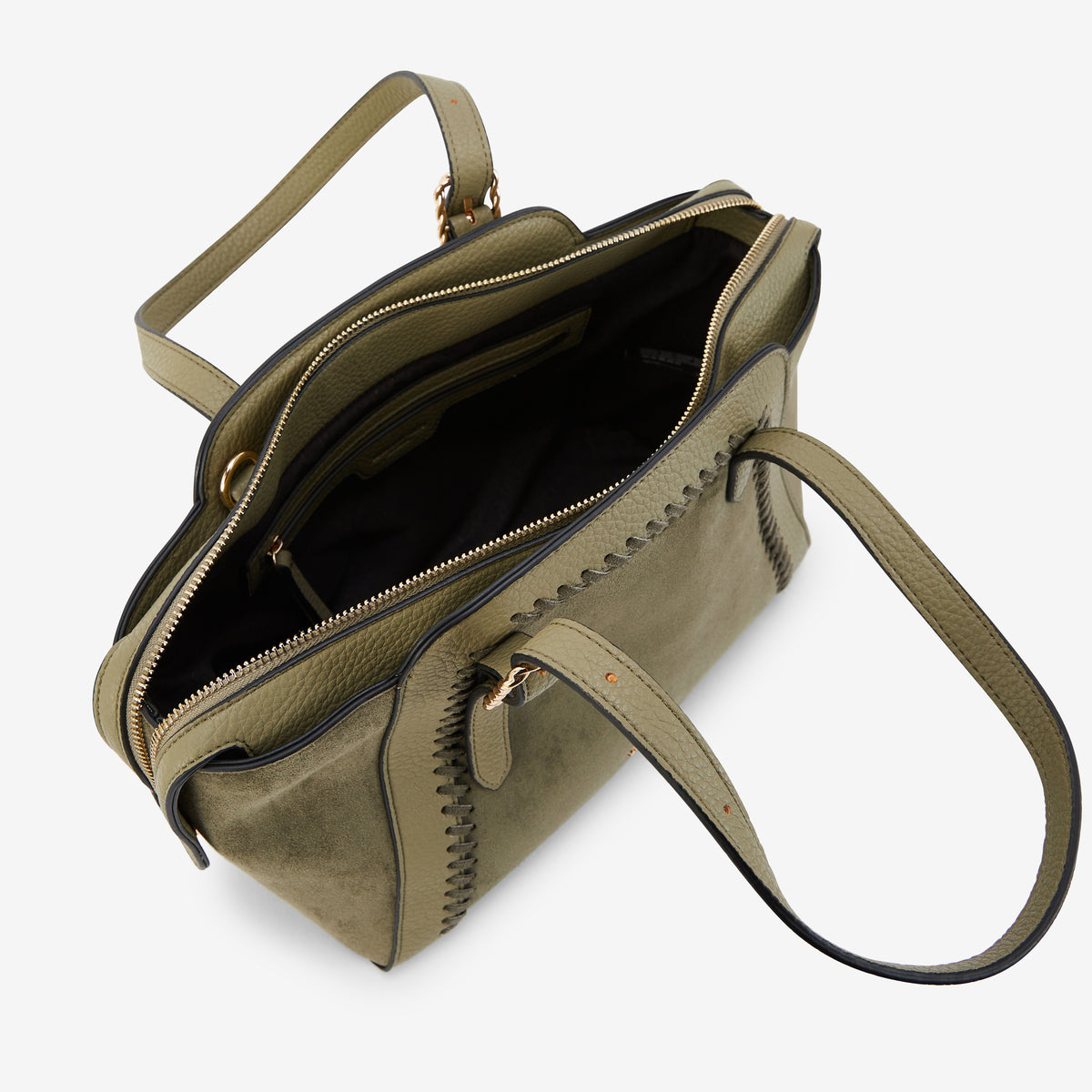 Sac shopper M kaki Phiby