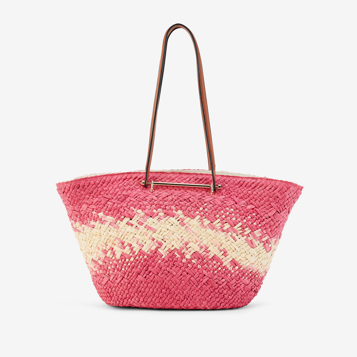 Sac panier rose Poupidoo