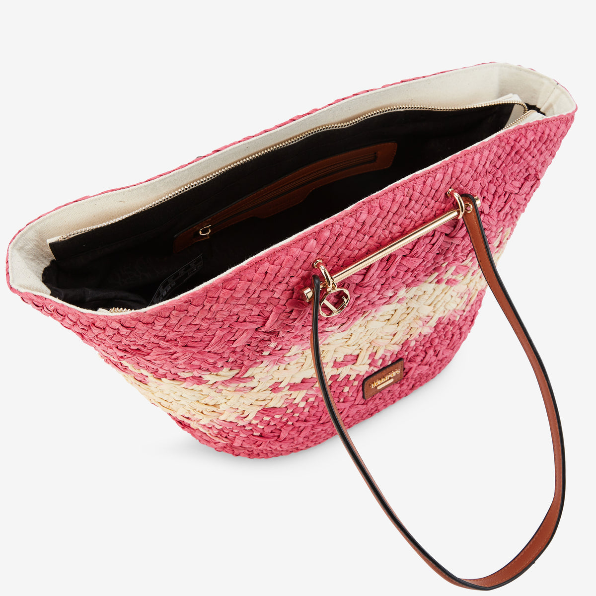 Sac panier rose Poupidoo
