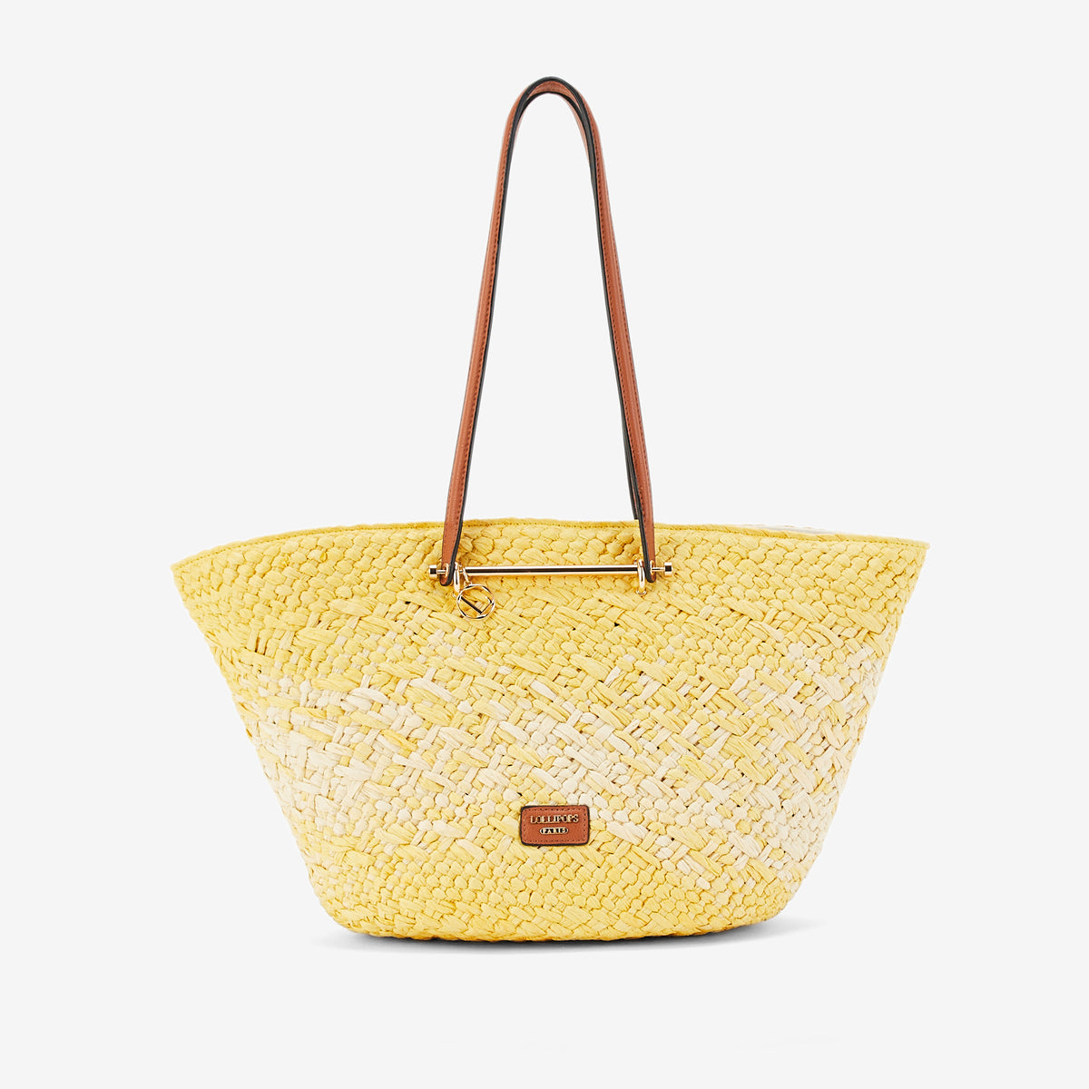 Sac panier jaune Poupidoo