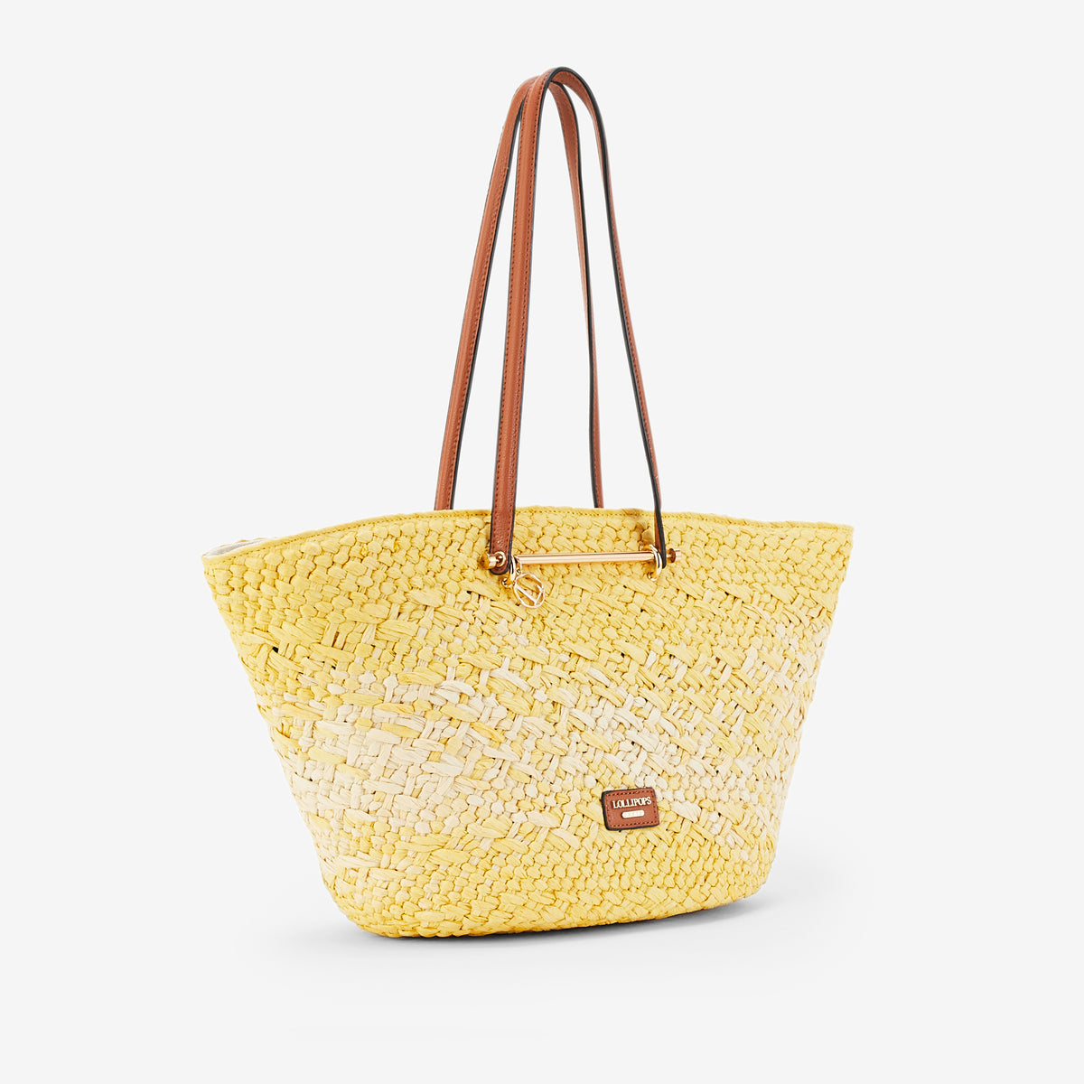Sac panier jaune Poupidoo