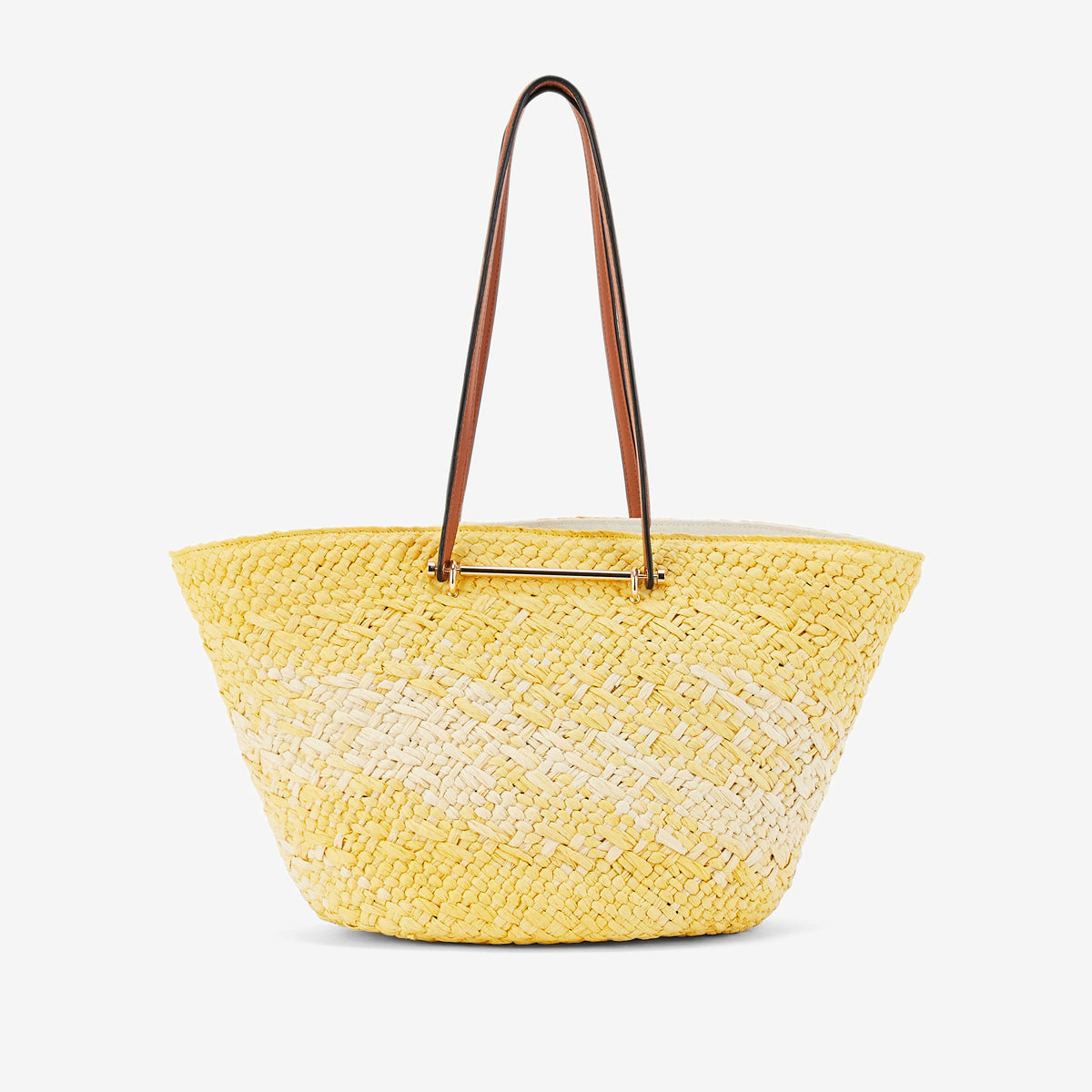 Sac panier jaune Poupidoo