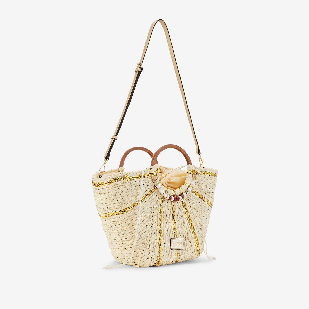 Grand panier beige Petronille