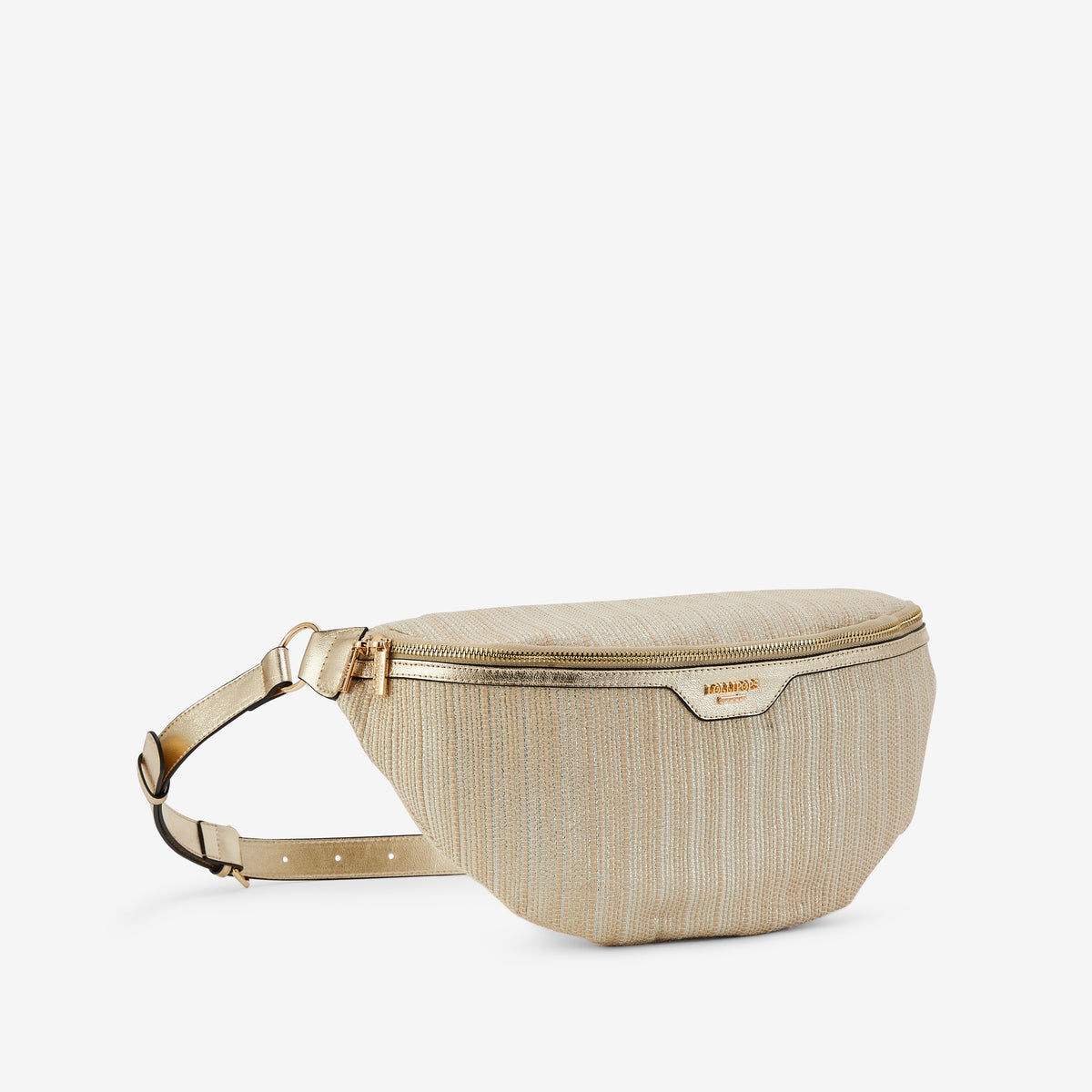 Ceinture Banane dorée Pauline