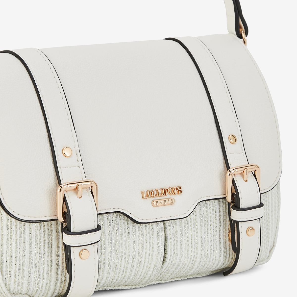 Sac porté épaule M blanc Pauline