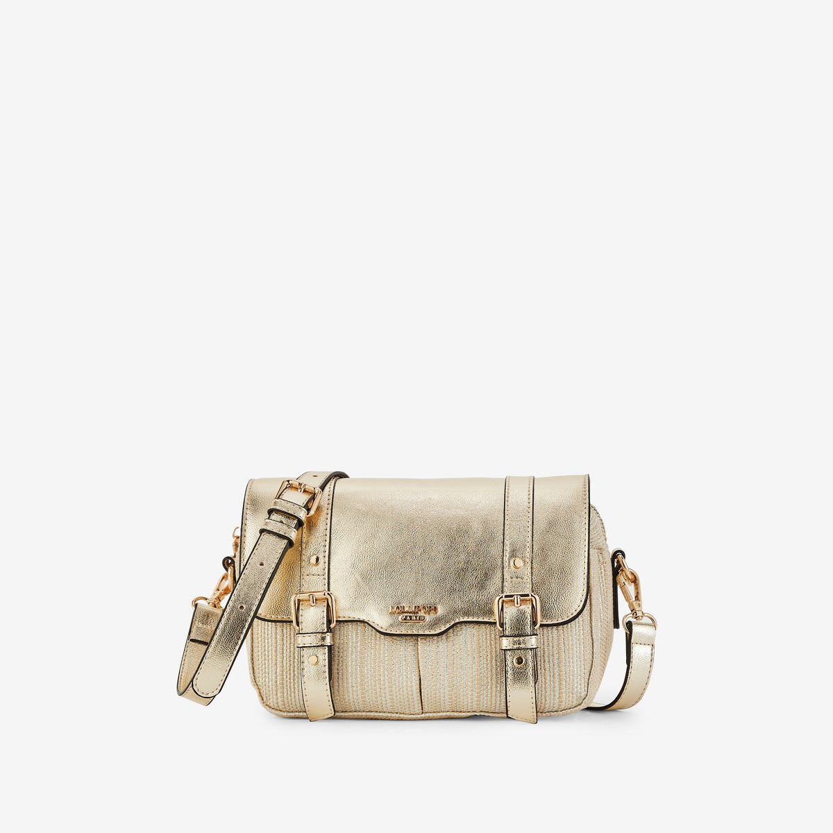 Sac porté épaule M doré Pauline