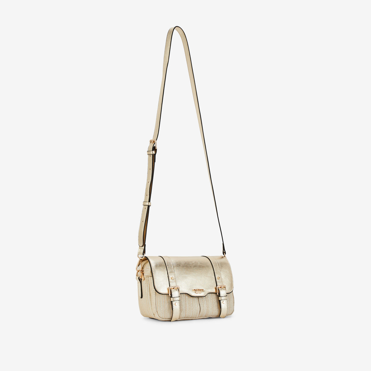 Sac porté épaule M doré Pauline