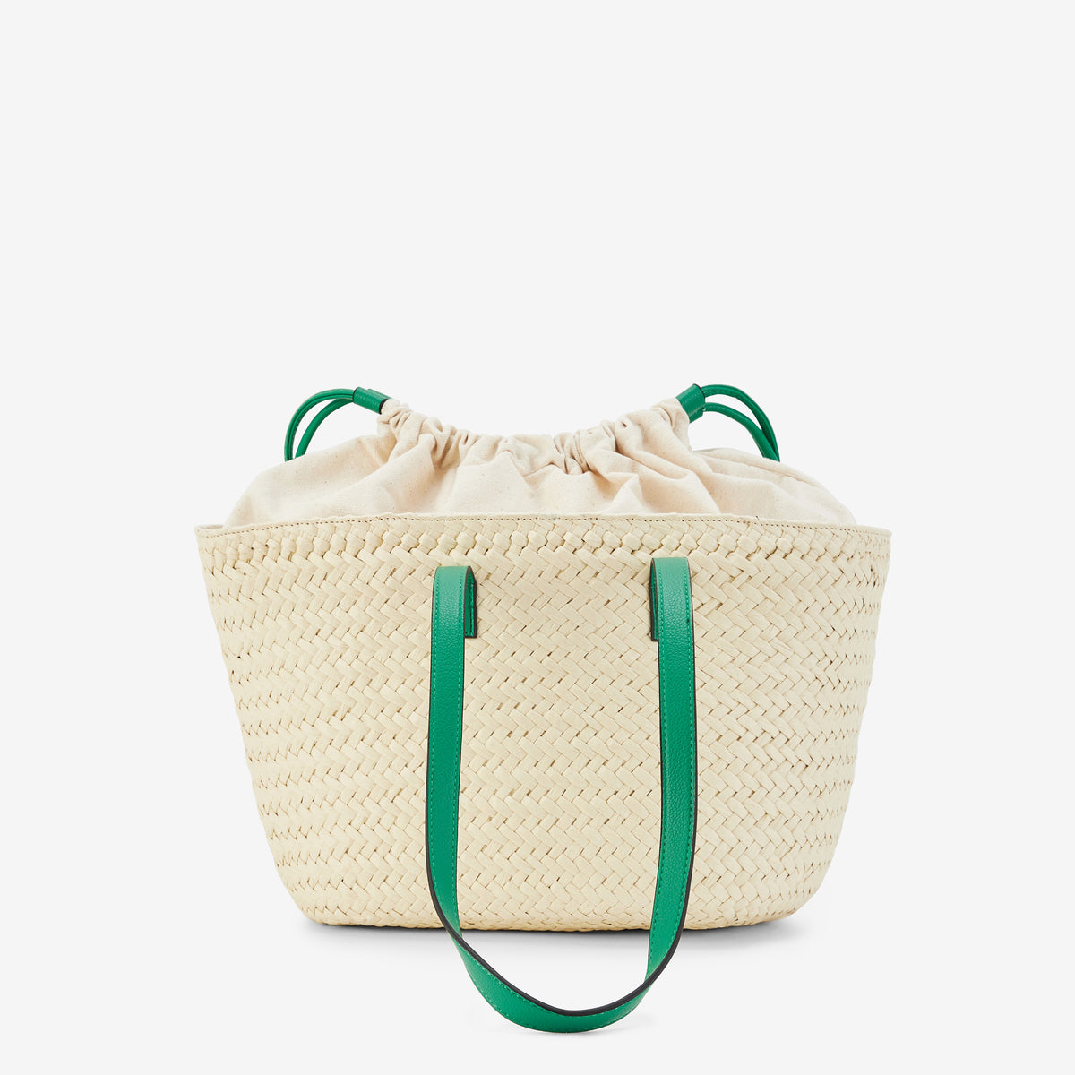 Grand panier vert Poldie