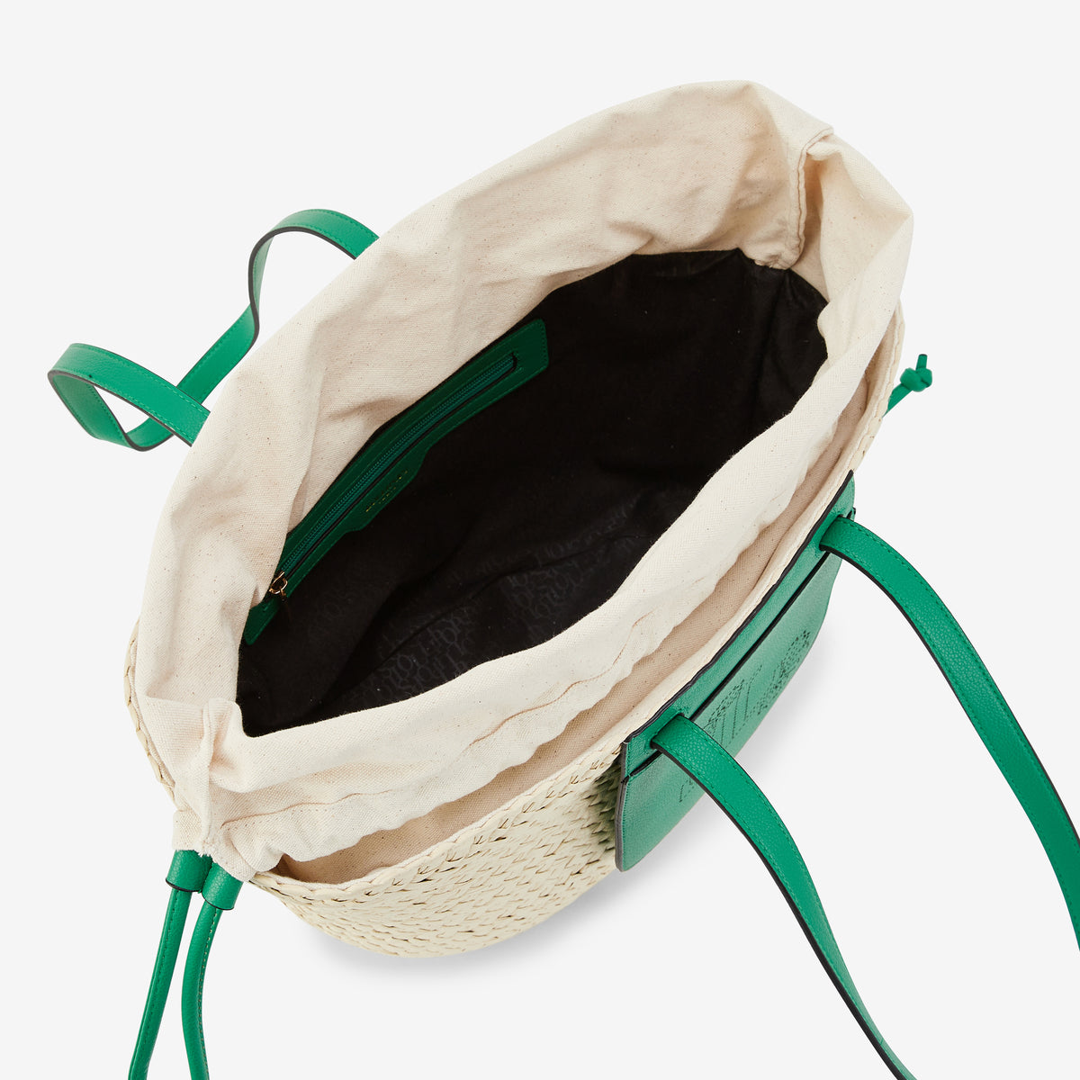 Grand panier vert Poldie