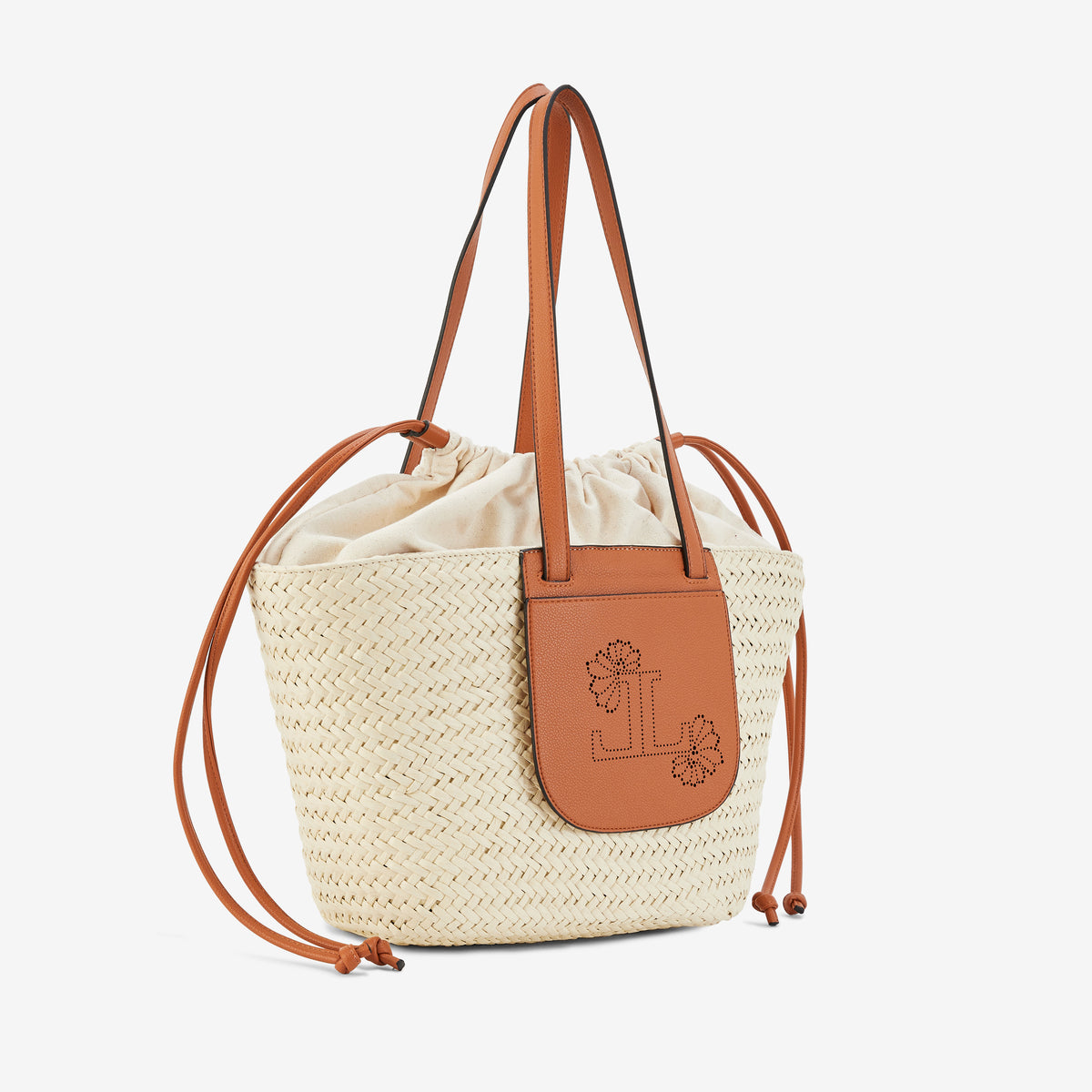 Grand panier camel Poldie