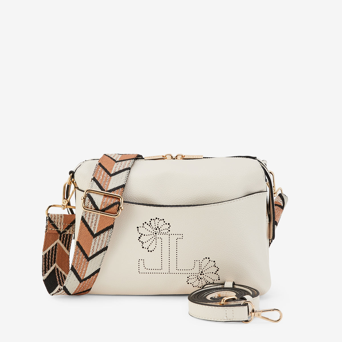 Sac multi poches ivoire Poldie