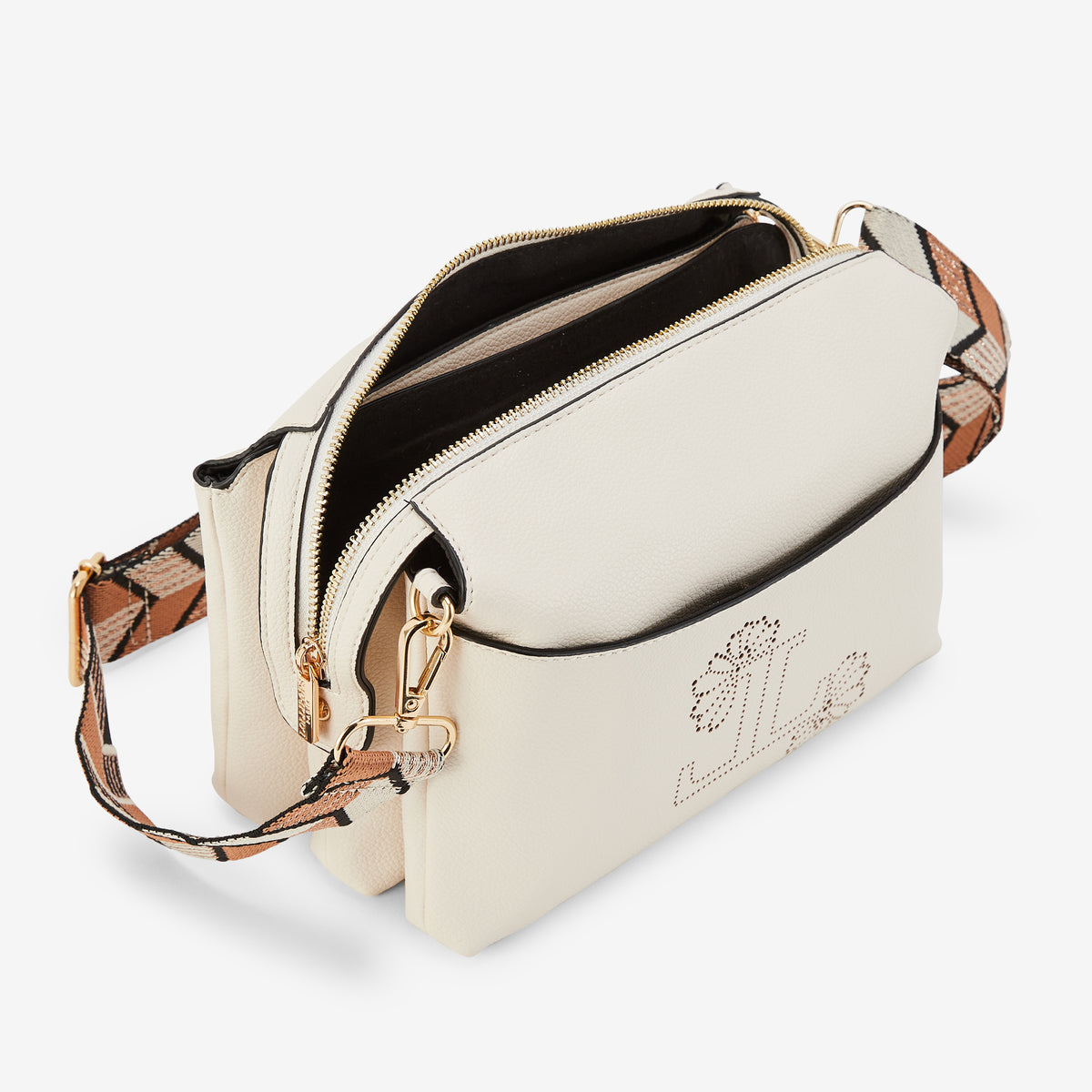 Sac multi poches ivoire Poldie