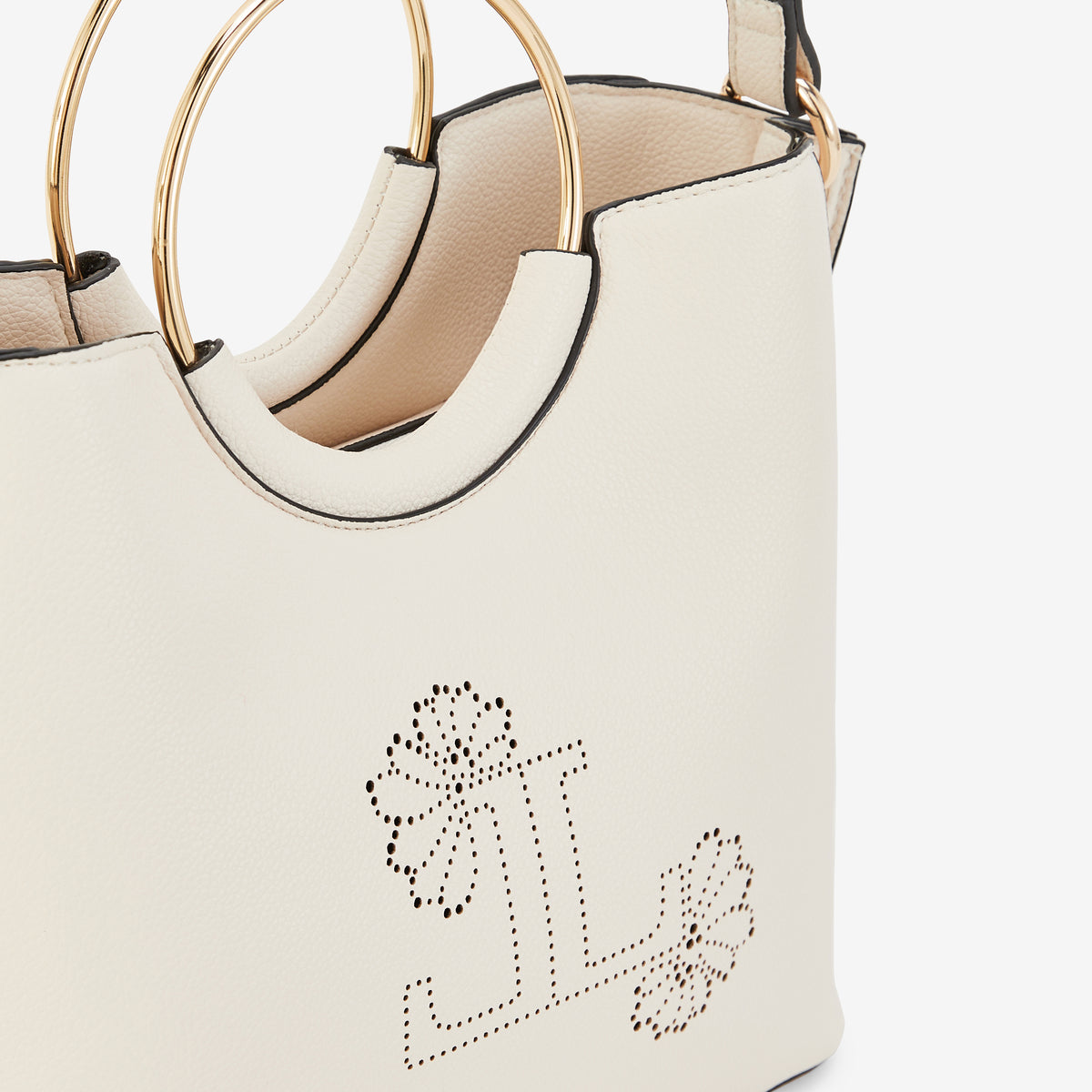 Petit sac shopper ivoire Poldie